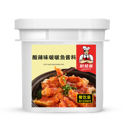 酸辣味啵啵鱼酱料